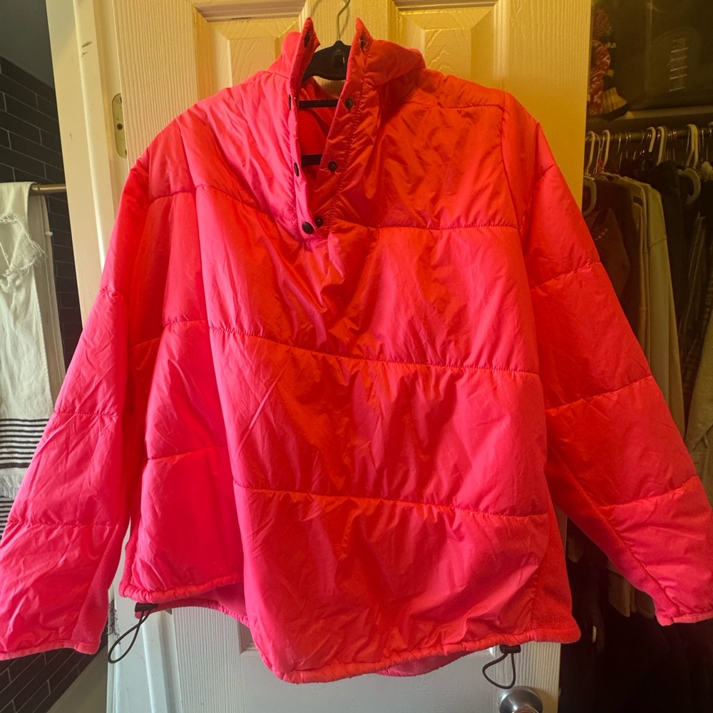 Torrid Pink Puffer Jacket